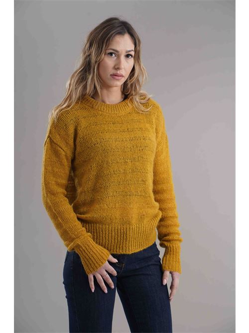 Maglia in misto lana Akep | MGKD03168GIALLO OCRA